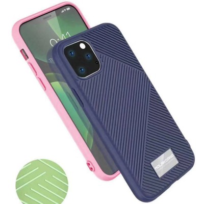 TPU накладка Molan Cano Jelline series для Apple iPhone 11 Pro Max (6.5") Синий / Navy