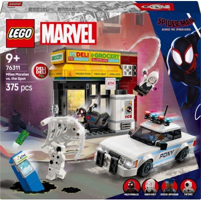 Конструктор LEGO® Super Heroes Marvel Всесвіт-павук: Майлз Моралес проти Плями (76311)