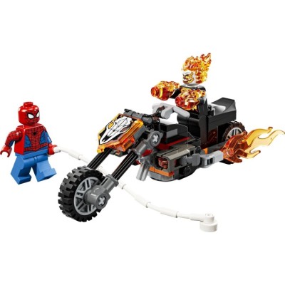 Конструктор LEGO® Super Heroes Marvel Людина-павук vs. Примарний вершник на мотоциклі (76335)