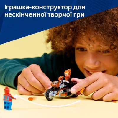 Конструктор LEGO® Super Heroes Marvel Людина-павук vs. Примарний вершник на мотоциклі (76335)