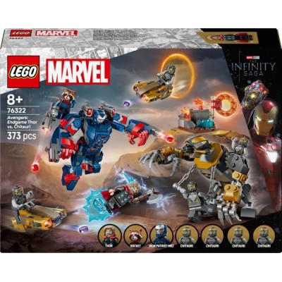 Конструктор LEGO® Super Heroes Marvel Месники: Завершення Тор проти Чітаурі (76322)