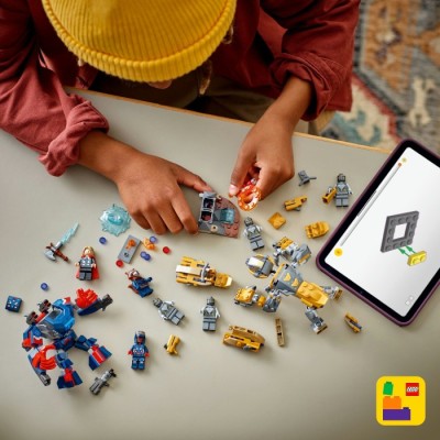 Конструктор LEGO® Super Heroes Marvel Месники: Завершення Тор проти Чітаурі (76322)