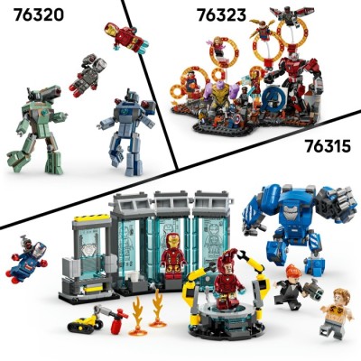 Конструктор LEGO® Super Heroes Marvel Месники: Завершення Тор проти Чітаурі (76322)