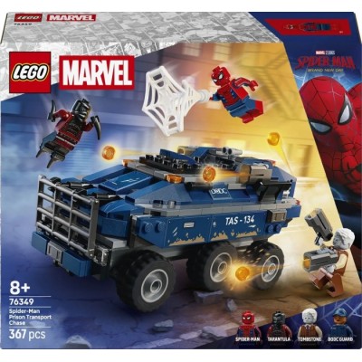 Конструктор LEGO® Super Heroes Marvel Переслідування Людиною-Павуком машини для перевезення злочинців (76349)
