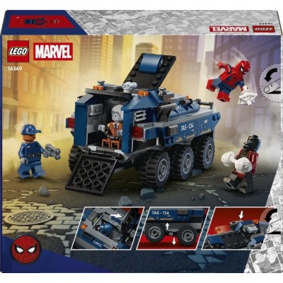 Конструктор LEGO® Super Heroes Marvel Переслідування Людиною-Павуком машини для перевезення злочинців (76349)