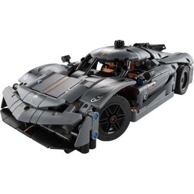 Конструктор LEGO® Technic Koenigsegg Jesko Absolut — сірий гіперкар (42173)