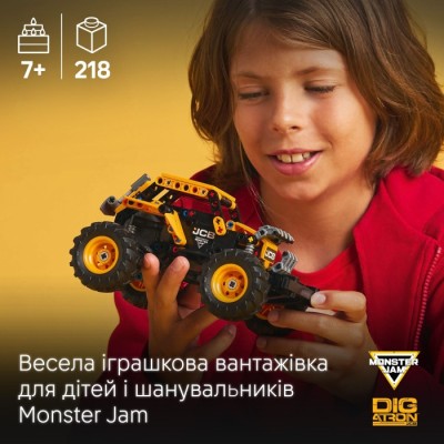 Конструктор LEGO® Technic Monster Jam™ DIGatron™ з інерційним двигуном (42199)