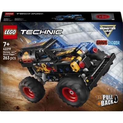 Конструктор LEGO® Technic Monster Jam™ Grave Digger™ Вогонь і лід (42219)