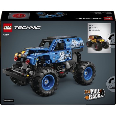 Конструктор LEGO® Technic Monster Jam™ Grave Digger™ Вогонь і лід (42219)