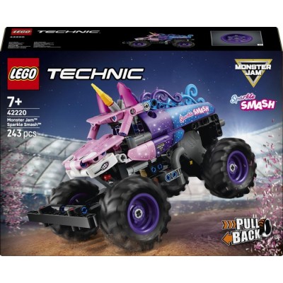 Конструктор LEGO® Technic Monster Jam™ Sparkle Smash™ із функцією «Pull-Back» (42220)