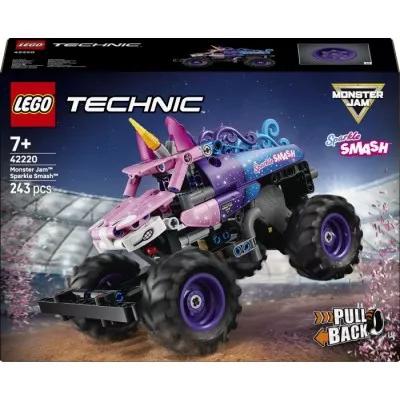 Конструктор LEGO® Technic Monster Jam™ Sparkle Smash™ із функцією «Pull-Back» (42220)