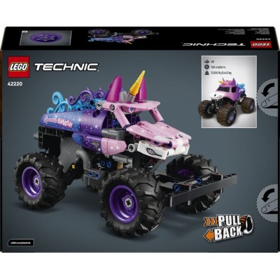 Конструктор LEGO® Technic Monster Jam™ Sparkle Smash™ із функцією «Pull-Back» (42220)
