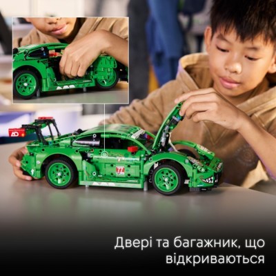Конструктор LEGO® Technic Автомобіль Porsche 911 GT3 R REXY AO Racing (42224)
