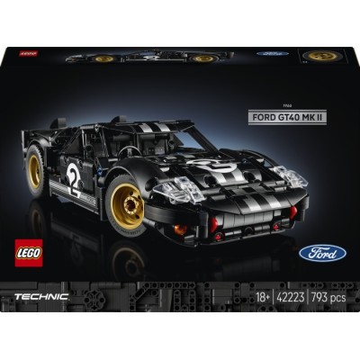 Конструктор LEGO® Technic Автомобіль для перегонів Ford GT40 MKII 1966 року (42223)
