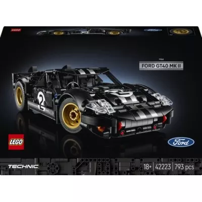 Конструктор LEGO® Technic Автомобіль для перегонів Ford GT40 MKII 1966 року (42223)