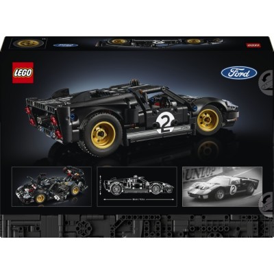 Конструктор LEGO® Technic Автомобіль для перегонів Ford GT40 MKII 1966 року (42223)