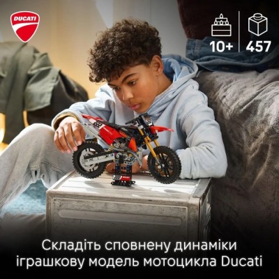 Конструктор LEGO® Technic Мотоцикл Ducati Desmo450 MX Factory (42238)