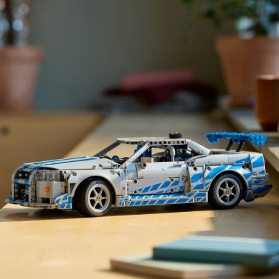 Конструктор LEGO® Technic Подвійний форсаж Автомобіль Nissan Skyline GT-R (R34) (42210)