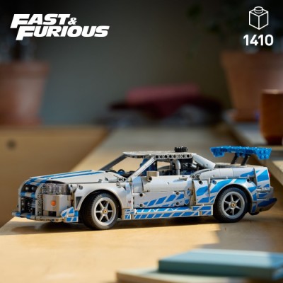 Конструктор LEGO® Technic Подвійний форсаж Автомобіль Nissan Skyline GT-R (R34) (42210)