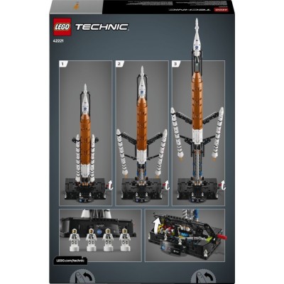 Конструктор LEGO® Technic Ракета із системою космічного запуску NASA Artemis (42221)