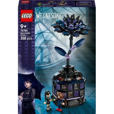 Конструктор LEGO® Wednesday Квітка чорної жоржини (76784)