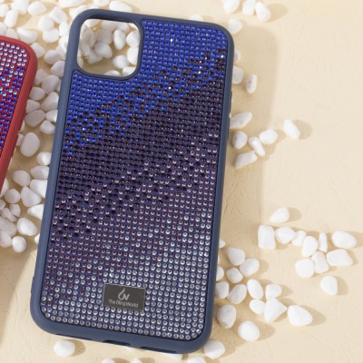 TPU чехол Bling World Rainbown Design для Apple iPhone 11 (6.1") Синий