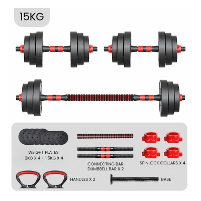 Набір з регульованою вагою 3 в 1 – 25 кг BELLKIT25 FITPADDY