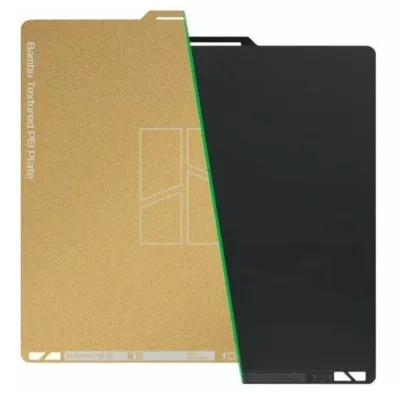 Пластина для друку PEI подвійна текстурована та гладка BambuLab для X1C / X1E / X2D / P1S / P2S / A1 (FAP011)