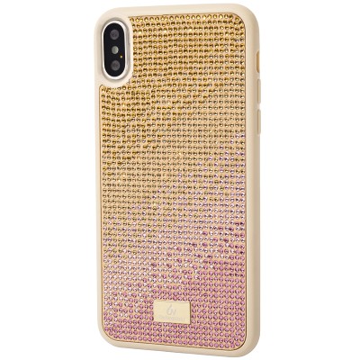 TPU чехол Bling World Rainbown Design для Apple iPhone X / XS (5.8") Золотой