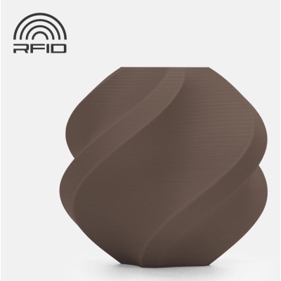 Філамент BambuLab PLA Matte, Dark Brown (11801), матовий темно-коричневий, 1,75 мм, 1 кг, без котушки (PLAMDABRSF)