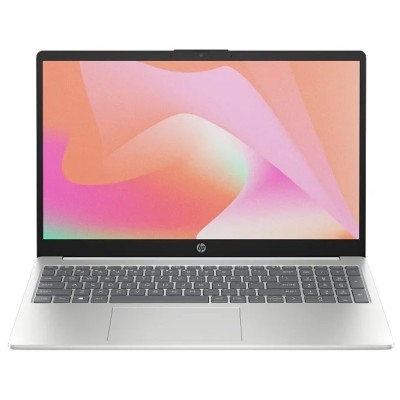 Ноутбук HP 15-fc0334ua 15.6" FHD IPS AG, AMD R7-7730U, 16GB, F512GB, UMA, DOS, сріблястий (DM8B9EA)