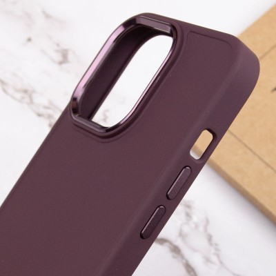 TPU чехол Bonbon Metal Style для Apple iPhone 14 Pro Max (6.7") Бордовый / Plum TPU чехол Bonbon Metal Style для Apple iPhone 14 Pro Max (6.7") Бордовый / Plum