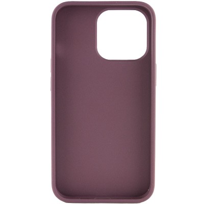 TPU чехол Bonbon Metal Style для Apple iPhone 14 Pro Max (6.7") Бордовый / Plum TPU чехол Bonbon Metal Style для Apple iPhone 14 Pro Max (6.7") Бордовый / Plum