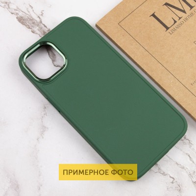 TPU чехол Bonbon Metal Style для Xiaomi Redmi 10C Зеленый / Army green