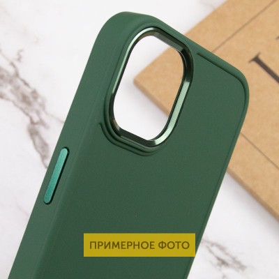 TPU чехол Bonbon Metal Style для Xiaomi Redmi 10C Зеленый / Army green
