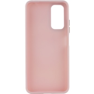 TPU чехол Bonbon Metal Style для Xiaomi Redmi Note 11 Pro 4G/5G / 12 Pro 4G Розовый / Light pink