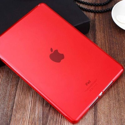 TPU чехол Epic Color Transparent для Apple iPad 10.2" (2019) / Apple iPad 10.2" (2020) Красный