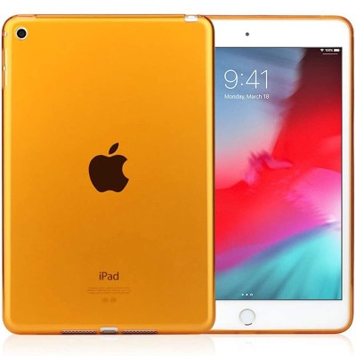 TPU чехол Epic Color Transparent для Apple iPad 10.2" (2019) / Apple iPad 10.2" (2020) Оранжевый