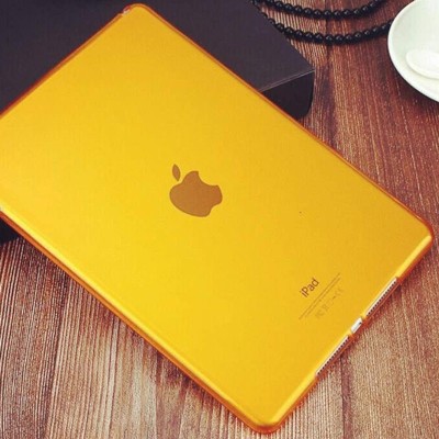 TPU чехол Epic Color Transparent для Apple iPad 10.2" (2019) / Apple iPad 10.2" (2020) Оранжевый
