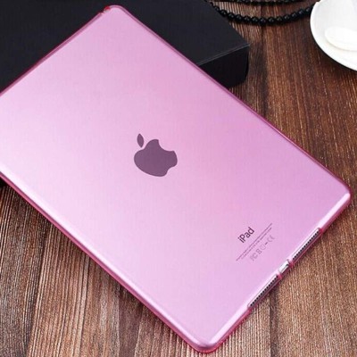 TPU чехол Epic Color Transparent для Apple iPad mini (2019) / mini 4 (2015) Розовый