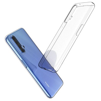 TPU чехол Epic Transparent 1,0mm для Realme X3 SuperZoom / X3 / X50 Бесцветный (прозрачный)