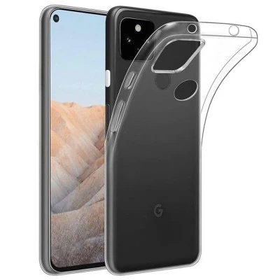 Купити TPU чехол Epic Transparent 1,5mm для Google Pixel 5A Бесцветный (прозрачный)