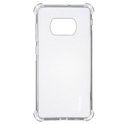 TPU чехол GETMAN Ease logo усиленные углы для Xiaomi Poco X3 NFC / Poco X3 Pro Бесцветный (прозрачный)