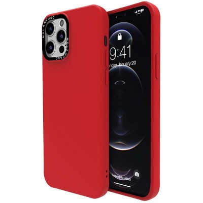 TPU чехол Molan Cano MIXXI для Apple iPhone 12 Pro Max (6.7") Красный