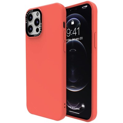 TPU чехол Molan Cano MIXXI для Apple iPhone 12 Pro Max (6.7") Розовый