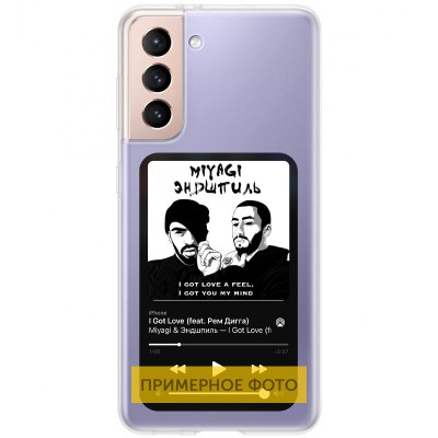 TPU чехол Music style для Samsung Galaxy Note 10 Plus Miyagi