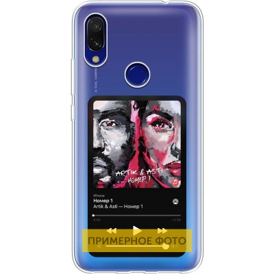 TPU чехол Music style для ZTE Axon 10 Pro Artik & Asti