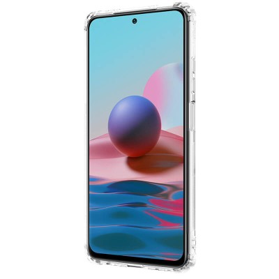 TPU чехол Nillkin Nature Series для Xiaomi Redmi Note 10 / Note 10s Бесцветный (прозрачный) TPU чехол Nillkin Nature Series для Xiaomi Redmi Note 10 / Note 10s Бесцветный (прозрачный)