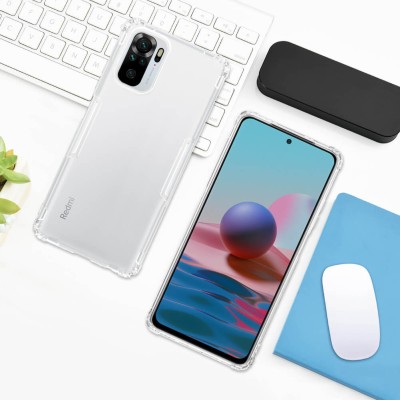 TPU чехол Nillkin Nature Series для Xiaomi Redmi Note 10 / Note 10s Бесцветный (прозрачный) TPU чехол Nillkin Nature Series для Xiaomi Redmi Note 10 / Note 10s Бесцветный (прозрачный)
