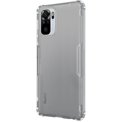 TPU чехол Nillkin Nature Series для Xiaomi Redmi Note 10 / Note 10s Серый (прозрачный) TPU чехол Nillkin Nature Series для Xiaomi Redmi Note 10 / Note 10s Серый (прозрачный)
